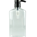 Pack of 2 Soap Dispenser, 18 Oz Antique Design Thick Glass Hand Dispensers; with 304 Rust Proof Stainless Steel Pump, 6Pcs Clear Stickers, for Kitchen, Bathroom- Black