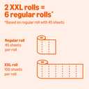 Amazon Basics 2-Ply Flex-Sheets Paper Towels, 2-Pack, 150 Sheets per Roll, 2 Basics Rolls = 6 Regular Rolls, for Everyday Use, Spills and Messes