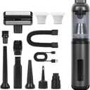 JFX Car Portable Cordless Handheld Vacuum Cleaner with 17000pa Suction Power, 4-in-1 Mini Cordless Vacuum with 3 Suction Mode, Type-C Charge, Handheld Vacuum for Small Jobs, Car, Office Desk, Keyboard