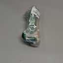 WearMe Pro Polarized Modern Aviator One-Bridge Square Mens Sunglasses (Black / Triple Black Lens)