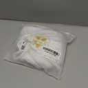 swimall Women's Triangle Bikini Set Cheeky High Cut Sexy Two Piece Swimsuit Cute Halter Bathing Suit (Medium, White)