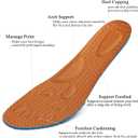 INMINPIN Unisex Slippers Casual Clog House Shoes Comfort Slip-On Walking Mules with Indoor Outdoor Anti-Skid Sole for Men and Women, Blue Orange, 10 Women/8.5 Men