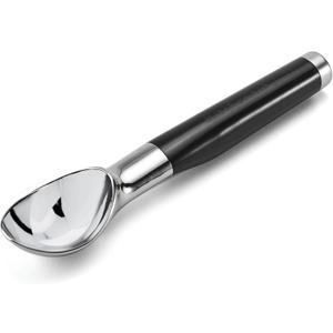 KitchenAid Classic Ice Cream Scoop, 8.6 inches, Black (One Size)