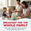 Dash Deluxe Egg Cooker - Boiler, Poacher & Steamer - Includes Measuring & Recipe Guide - Dishwasher Safe - BPA Free - Holds 12 Eggs, Aqua