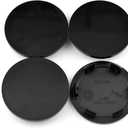 67.4mm 2.65in Wheel Center Caps for 1995-2005 Blazer S10 2005-2012 Corvette C6 Wheel Center Hubcaps, 4 Pack, Black Center Cover Replacement for Rim