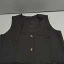 SUUKSESS Women's Button Down V Neck Vest Pockets , M