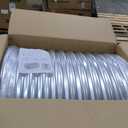 Land Guard 8x4x3ft Oval Galvanized Raised Garden Beds, Large-Capacity Metal Planter Box Outdoor, Durable Deep Raised Garden Bed 3ft Tall, Raised Beds for Gardening Vegetables, Classic Silver