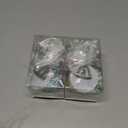 2 x Rose Flower Corsage and Boutonniere Set 2,Handmade Silk Flowers Corsage Wristlet Wedding Accessories for Brides,Bridal Shower Gifts,Prom Party Homecoming Bridesmaid Wedding Ornament(Blackish Green)