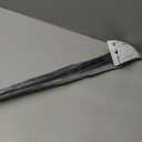 Kenney Rogers Twist & Fit Tension Window Curtain Rod, No Tools Installation, 5/8" Diameter, Adjustable 48-84", Black