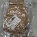 Grevosea 2 Pair Fingerless Gloves, Winter Half Finger Gloves Thickened Polyester Warm Glove Knit Touchscreen for Men Women (Black)