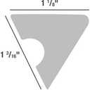 HAN'S DELTA K66 Rubber Bumpers Replacement Pool Table Rail Cushions (Set of 6) - 8 Foot
