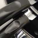 Nonstick Frying Pan Set - Iron Frying Pan 3-Piece Set (8", 10", 12") + 2 Silicone Spatulas, With Premium Nonstick Coating, Up to 450F, Skillet Suitable for Induction, Gas & More (Black)