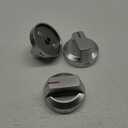 AMI PARTS NE63T8111SS NE63T8311SS NE63BG8315SS for Samsung Electric Stove Knob Replacement Knobs for -DG94-03500V DG94-03500W DG94-03500A/Z (3PCS Silver)