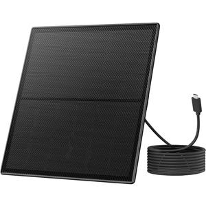 Birdfy 5W Solar Panel for Smart Bird Feeder Camera, Type-C Charger for Birdfy Feeder, 360 Adjustable Swivel Mount, IP65 Waterproof for Outdoors, 5W Continuously Power Supply (9.8ft Standard Cable)