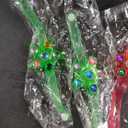 24 Pack LED Light Up Fidget Spinner Bracelets, Glow in The Dark Party Favors for Kids 4-8 8-12, Treasure Box Toys, Birthday Gifts, Carnival Prizes, Goodie Bags Stuffers