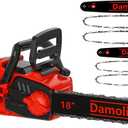 2-IN-1 Cordless Chainsaw, Brushless Motor Electric Chainsaw