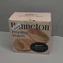 Sourdough Starter Kit, 9" Round & 10" Oval Banneton Bread Proofing Baskets Set, Sourdough Bread Baking Supplies Making Tools with Dough Scraper, Whisk, Bread Lame, Silicone Sling, Recipe