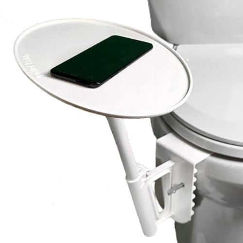Toilet Table | Versatile Bathroom Side Table for Toiletries & Gadgets | Easy to Clean, Lightweight, Durable Ages & Mobility Needs | Convenient & Adaptable Design