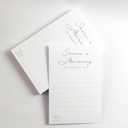 2 x CARDAMONOLY Share a Memory Card for Celebration of Life 4 x 6 Pack of 50 Ideal for Funeral Keepsakes, Memory Box for Funeral, or Memorial Service Decorations