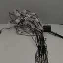 Brightown Snowflake Lights Outdoor Pathway, 4 Packs Lighted Branches Christmas Yard Decor, Small Christmas Tree with Lights, Twig Branch Light Outdoor Christmas Decorations Yard, White