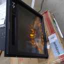 43 Electric Fireplace Mantel Freestanding Electric Fireplace, Remote Control, Adjustable Led Flame, 750W/1500w PEARLWHITE