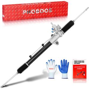 PHOBOOS Hydraulic Power Steering Rack and Pinion Assembly Compatible with Honda Ridgeline 2006-2014 V6 3.5L, New Unit, Leak Resistance, Direct Fit, Ref.972726, 262726