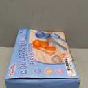 Dreamon Beach Toys, 2 Packs Travel Sand Toys for Kids Ages 4-8 | 10 PCS Sandcastle Building Kit with Collapsible Bucket, Mesh Bag, Sand Sifter, Shovel & Rake, Beach Essentials for Kids