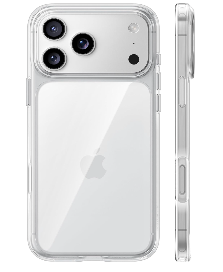 Torras Clear Case For 17 Pro Max