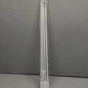 24 inch Curtain Pull Wand, White Curtain Pull Rod with Hook, Drapery Pull Wand for Easier Opening and Back - 4 Pack