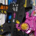 Dinosaur Light Up Toy Gun with Sound Effects, Noise-Making Gun Toys for Kids Indoor/Outdoor Play & Halloween Costume, Christmas Birthday Dinosaur Gifts for 3 4 5 6 7 Year Old Boys Toddlers (Black-green)