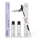 GAQQI Lash Cluster Glue, Lash Bond and Seal Waterproof, Bond & Seal Eyelash Glue for Clusters, Eyelash Adhesive Black Long-Lasting 72H, Latex-Free 5ml+5ml