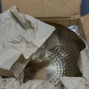 Creative Co-Op Round Hammered Metal Bowl, Gold Finish, 14"