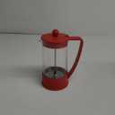 Bodum 34oz Brazil French Press Coffee Maker, High-Heat Borosilicate Glass, Red - Made in Portugal