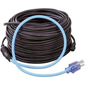 Clear Power Roof & Gutter Deicing Kit - 200ft | 1000W With 2ft Power Cord 18/3 SJTW & Power Indicator Light (CPRH007)