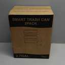 2 Pack 2.7 Gal Bathroom Trash Can with Lid, Automatic Trash Can Small Smart Garbage Can Touchless, Slim Motion Sensor Waterproof Plastic Trash Bins for Bedroom Office Kitchen Toilet