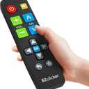 2 x Hisense Replacement TV Remote Compatible with Hisense TV's ONLY (Black) Big Button TV Remote Control, Simplified and Easy to Use (2xAAA Batteries not Included)