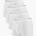 DAVID ARCHY Men's Soft Underwear Micro Modal Dual Pouch Trunks Ball Pouch Bulge Enhancing Boxer Briefs for Men 4 Pack, Size medium