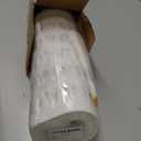 PotatoLife Plastic Mesh Fence Safety Fence, 4'x100' Roll with 100 Zip Ties, Resuable Temporary Netting for Garden Fencing, Construction, Snow Fencing, Animal Barrier, Poultry, Deer, Patio, White