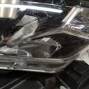 Headlights Assembly w/Bulbs Compatible with 2010 2011 2012 Ford Fusion Headlight Headlamp Driver & Passenger Side Black Housing