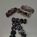 Geyoga 6 Pieces Vintage Hair Barrettes for Women Retro Flower French Pearl Crystal Rhinestones Clips Hair Pins for Women Styling Accessories(Gorgeous Style)