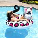 Poolmaster 48-Inch Inflatable Swimming Pool Party Float, One Size