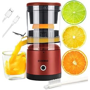 Citrus Juicer Machines Rechargeable - Portable Juicer with USB and Cleaning Brush for Orange, Lemon, Grapefruit