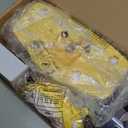 VIVOHOME Cordless Pool Vacuum with Telescopic Pole, Powerful Suction up to 18.5 GPM, 60 Mins Running Time, Handheld Rechargeable Swimming Pool Cleaner for Pools/ Spas/ Hot Tubs - Yellow