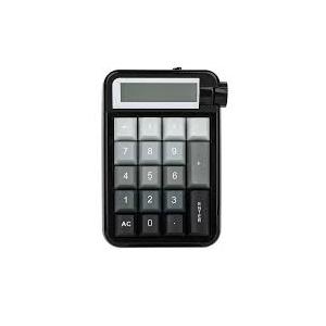EPOMAKER Cypher 21 Wireless Mechanical Number Pad, 18 Keys Numeric Keypad with Multifunction Knob, Single White Light, NKRO
