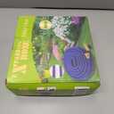 J&B XpandaHose 75ft Expandable Garden Hose – Ultra-Strong 3750D, 4-Layer Latex Core, Brass 3/4" Connectors, 10-Pattern Nozzle & Storage Bag – Lightweight, Kink-Reducing, Leak-Resistant