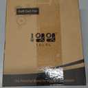 10L0L Universal Golf Cart Fan Fits Yamaha/EZGO/Club Car, Fixed Bracket 360°Degree Rotational Fan, 3 Speed Adjustment, Support for Reverse Charging and Emergency Lighting-Blue