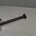 BRIOFOX Shower Curtain Rod 43-73 Inches Matte Bronze, Never Rust and Non-Slip Spring Tension Rod, Stainless Steel