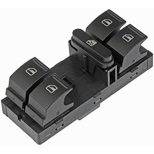 Dorman 901-503 Master Window Switch - 5 Button Front Left Compatible with Select Seat / Volkswagen Models
