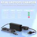 19.5V AC Adapter Compatible with Dell Monitor S2415H, S2415HB, S2715H, S2317HJ, P2714T, SX2210T, S2317HWI, S2419HM, P2314T Power Supply Cord Charger