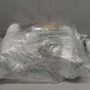 Glass Beverage Dispenser with Stand, 1.5 Gallons Glass Drink Dispenser-Beverage Dispenser with Wood Stand, Stainless Steel Spigot for Parties,Bars,Restaurants